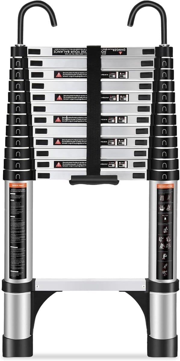 Telescoopladder - Uitschuifbare Ladder - klapladder