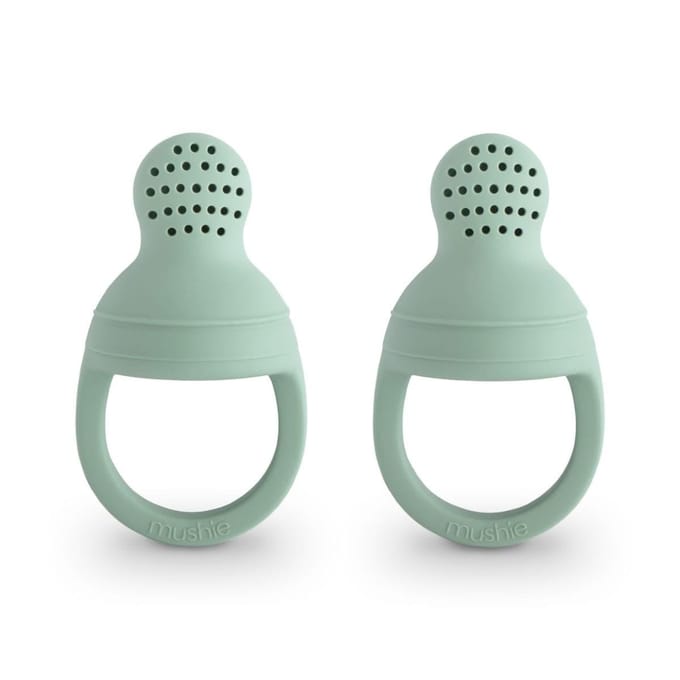Mushie Fresh Food Feeder Cambridge Blue -