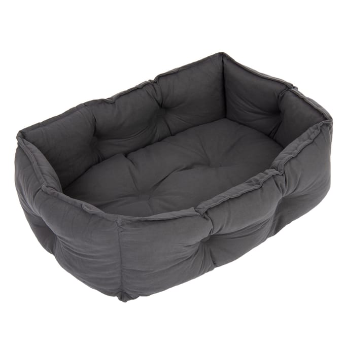 Hondenbed Silky L60xB40xH20cm grijs Hond
