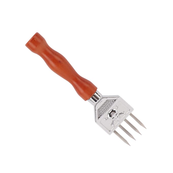 IJshakker 304 Roestvrij Staal IJscrusher met Houten Handvat voor IJshakken Keukengereedschap Type B brown