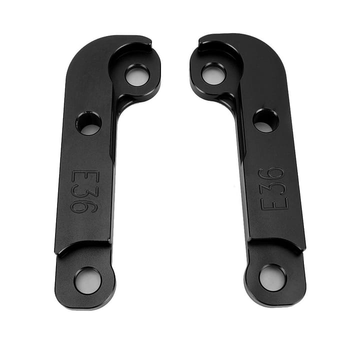 Adaptateur de Blocage de Drift de Direction de Voiture Augmentant l'Angle de Braquage 25% 30% Convient pour E36 M3(rouge ) noir