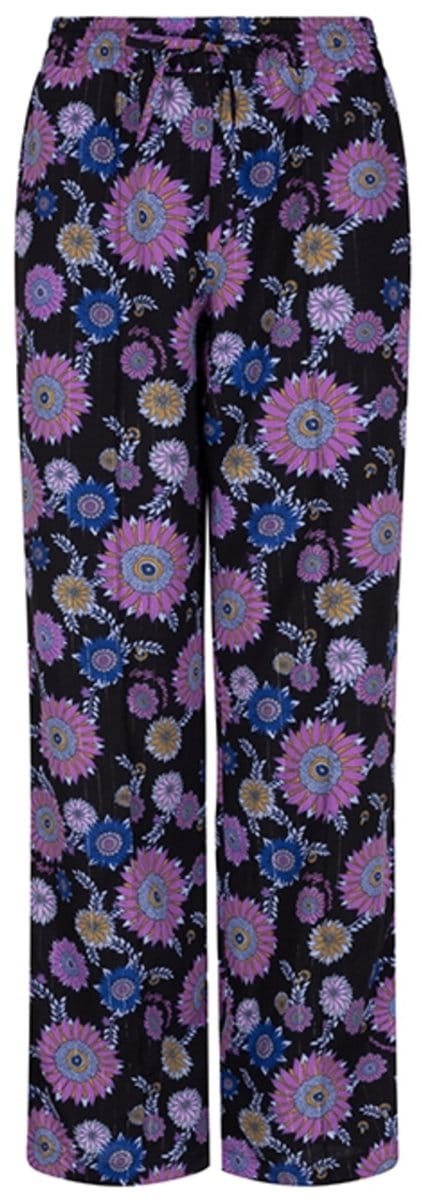 Lofty Manner Broek Trouser Jessica Qi36 Multi Flower Dames Maat - S
