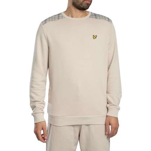Sweaters Lyle &amp; Scott Trui met geruite panelen
