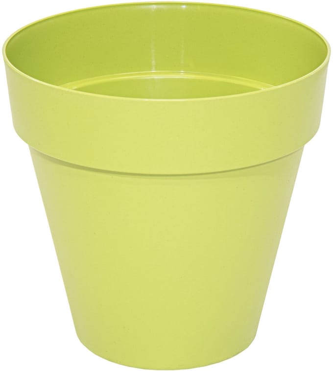 Mega Collections Plantenpot - lime groen - binnen/buiten - D34xH33 cm - kunststof