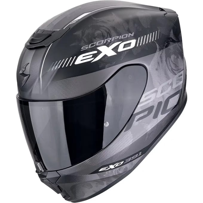 Scorpion Exo-391 Ava Matt Black-Silver - Integraalhelm - Maat S - Motorhelm - ECE 22-06 gekeurd
