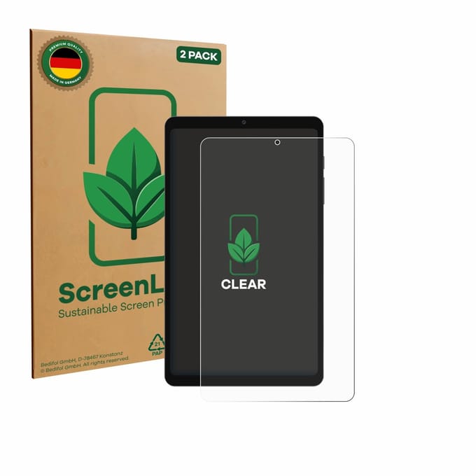 2 Stuks Screenprotector voor Blackview Link 2 8.68" - Hoogwaardige Beschermfolie transparant