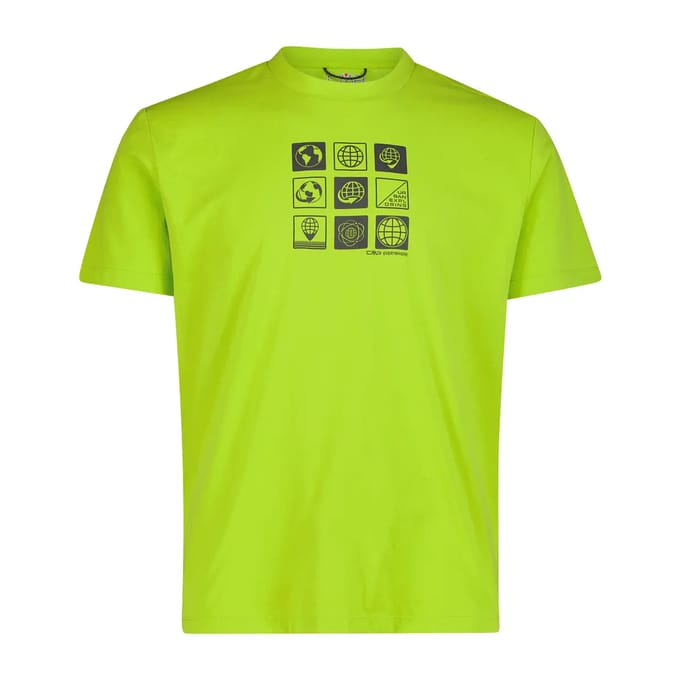 Geprinte polyester t-shirt CMP