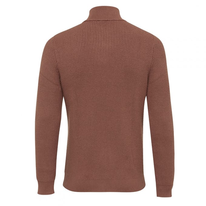 Tresanti BACCA Pullover with half zipper Light brown (TRKWHE084 - 401)