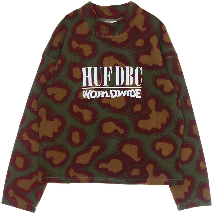 Lichtgewicht damessweatshirt met coltrui Network French Terry Crew