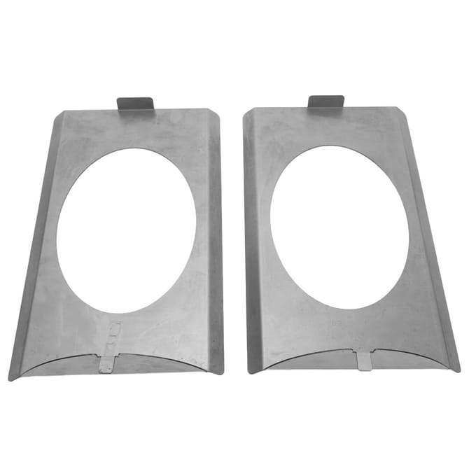 2 pièces Gauche Droite Supports d'Haut-parleur de Siège Arrière Remplacement pour Chevy C10 1973?Squarebody 1987 pour 6x9 white