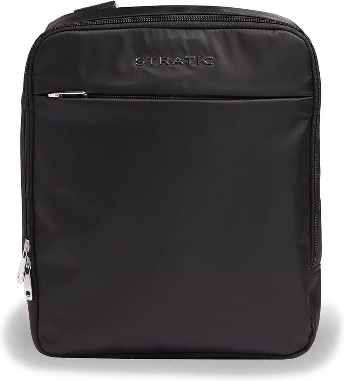 Stratic Schoudertas Pure Messenger Bag Black Zwart