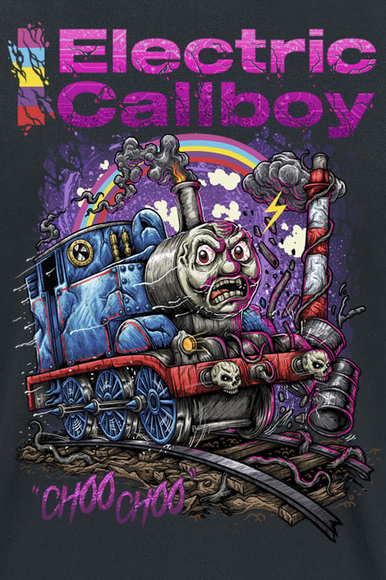 Electric Callboy Choo Choo Unisex T-shirt - zwart - L