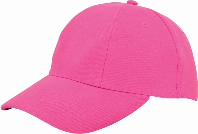 Benza - Luxe Turned Brushed Baseball Cap Baseballcap - Roze