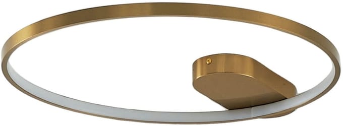 Kosilum - Evelia - Plafondlamp - Goud/Messing - Staal, aluminium en silicium