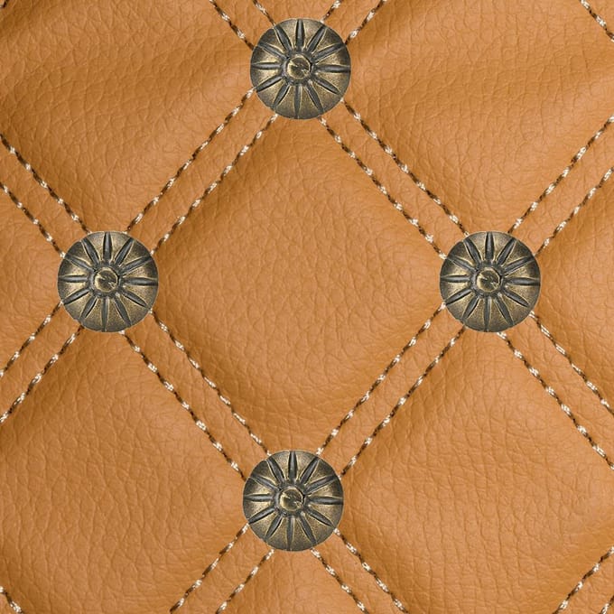 500 stuks 11 x 16 mm Bubble Nagel Chrysantenpatroon Retro Brons IJzer Sofa Vaste Decoratie beige