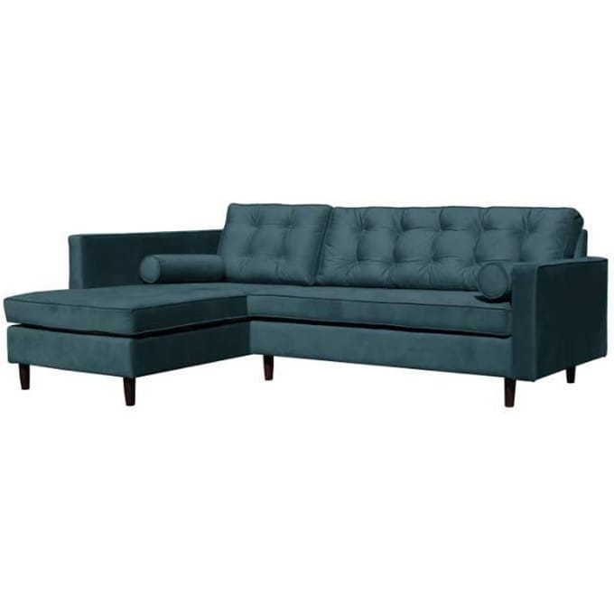 Hoekbank Vancouver links velvet | ROPEZ