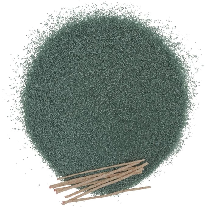 Kaarsenzand, 175 g - 8 lonten, Pastel-Groen
