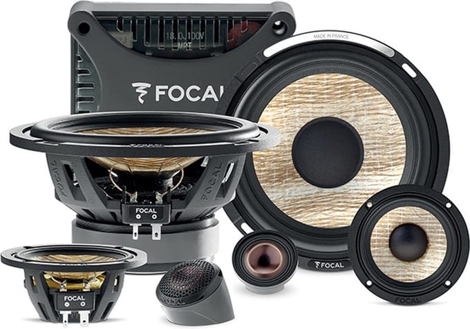 Focal PS165F3E - Autospeaker - 3 weg Composet - 16,5cm High End speakerset - 165mm autoboxen