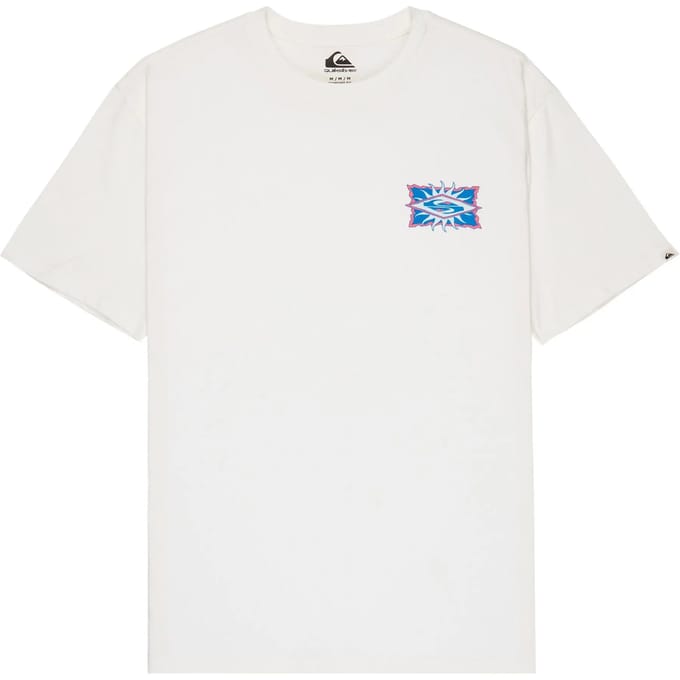 Quiksilver Ev Starfish Stamp T-shirt Met Korte Mouwen Wit M Man