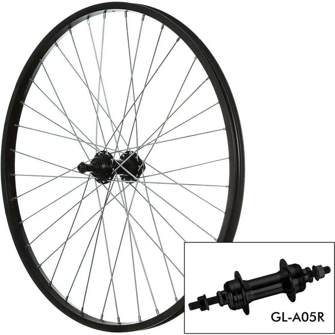 Achterwiel Krayton A05F 3/8x115 V-Brake