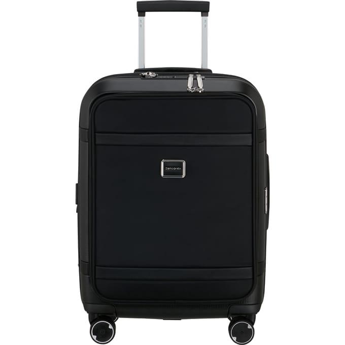 Samsonite Koffer - Image spinner 55/20 handbagage Easy access - uitbreidbaar - Black - 47 l - 3.5 kg