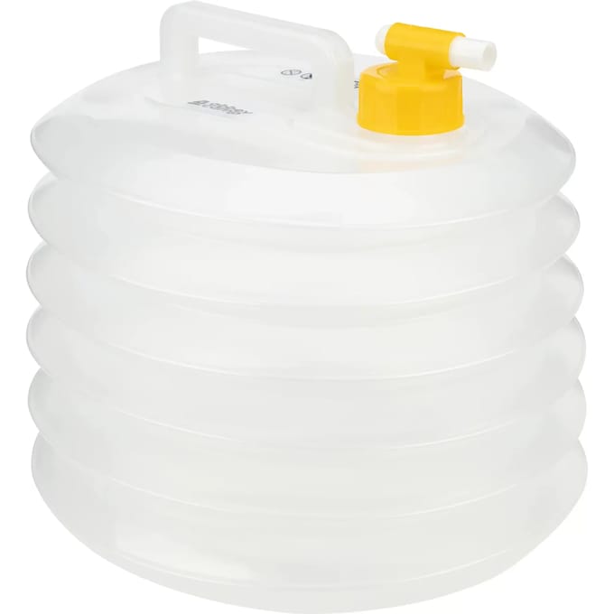 Abbey Camp Watercontainer - 15 Liter - Transparant