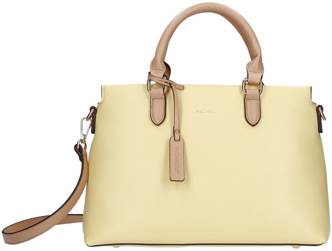 PICARD handtas schoudertas Riviera Cityshopper Vanilla geel