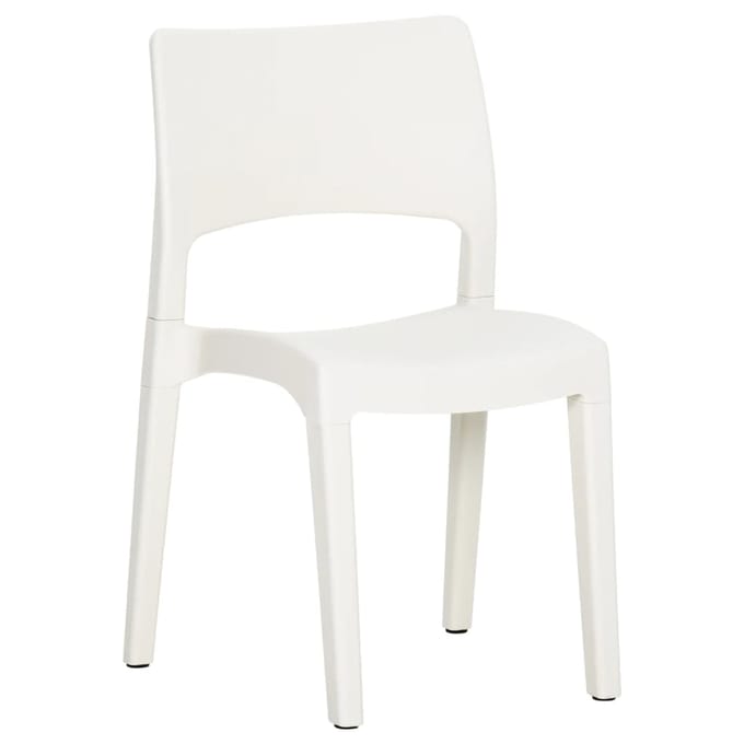 vidaXL - Tuinstoelen - 2 - st - polypropeen - wit