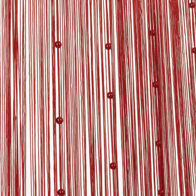 2LIF Helena Rood Draadgordijn deur - 90 x 200 cm