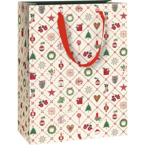 Stewo geschenktasje classic kirsten, formaat 23 x 13 x 30 cm