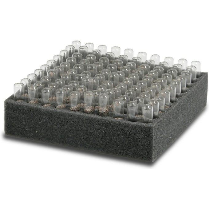 100 Calciumcarbidampullen voor CM-koffer