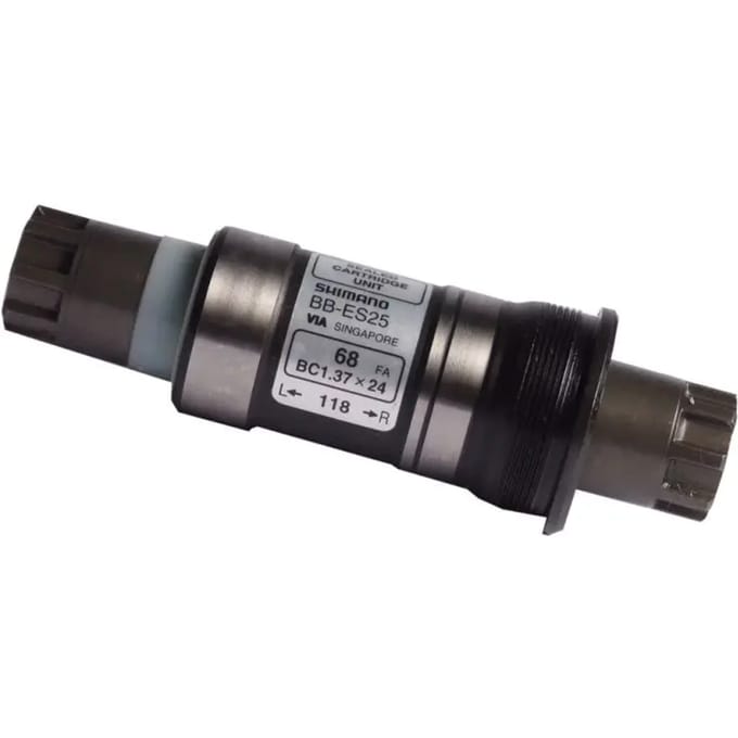 Shimano Trapas Bb-es300 Staal 68 - 121 Octalink Bsa Zwart