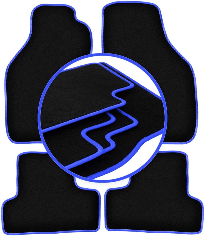 CARLUX-BLUE automatten voor: Mitsubishi Eclipse III coupé (1999-2006)