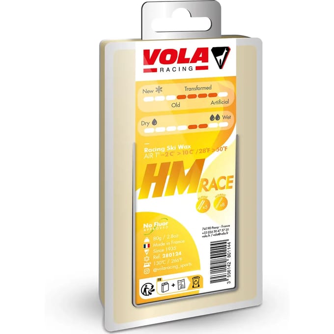 Ski race wax Vola HMach 80 g