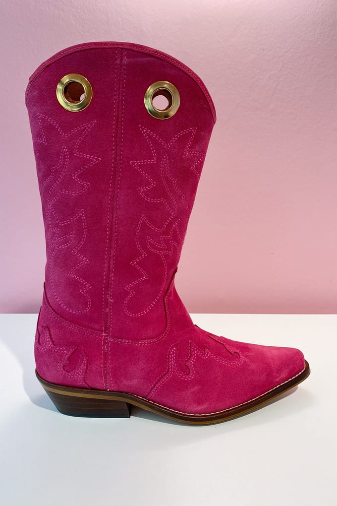DWRS label Quito Fuchsia Größe: 39 | Stiefel Outlet | Damen | Rosa