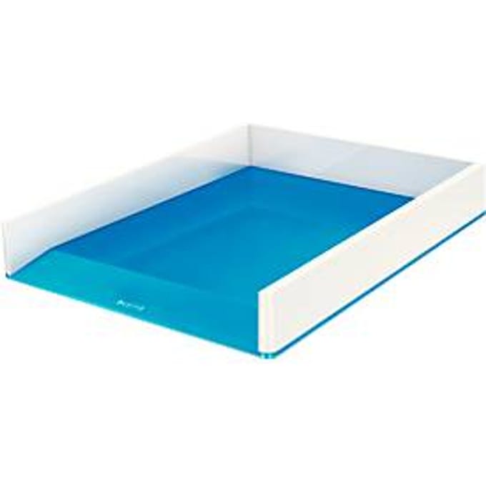 Brievenbak WOW Dual Leitz ®, wit/blauw