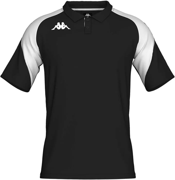 Kappa Leviolo Korte Mouw Poloshirt Zwart L Man