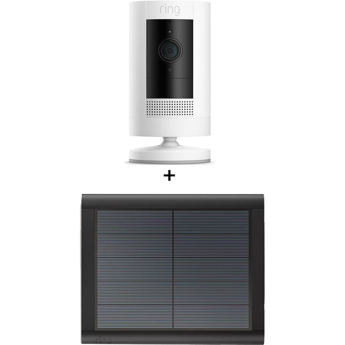 Ring Stick Up Cam Batterij - Beveiligingscamera -  Draadloos - Zwart