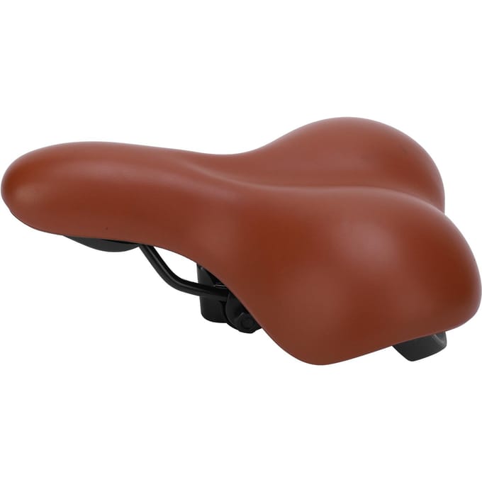 PU Leer Ergonomische Bumper Mountainbike Zadel Zitting Fiets Kussenhoes Accessoire bruin