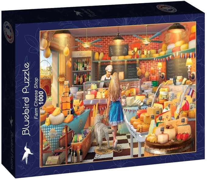 Farm Cheese Shop Puzzel 1000 Stukjes