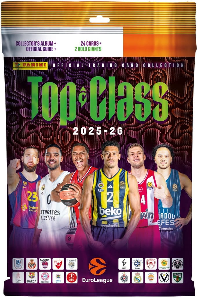 Panini - Euro League Top Class 2025/2026 TC - Starter Pack