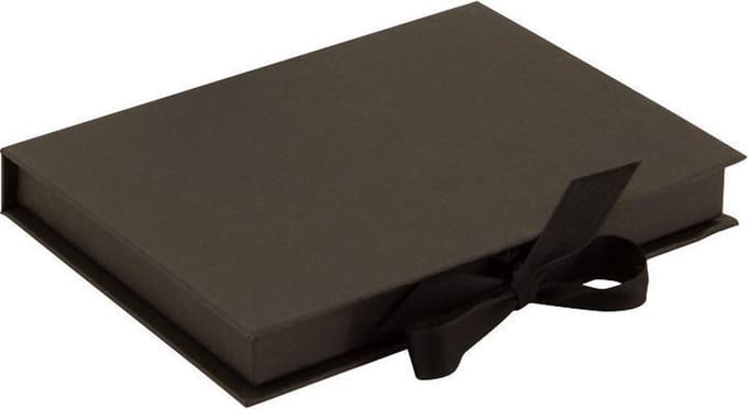 Luxe geschenkdoos giftcard ZWART, 16x11,5x2cm (10 stuks)