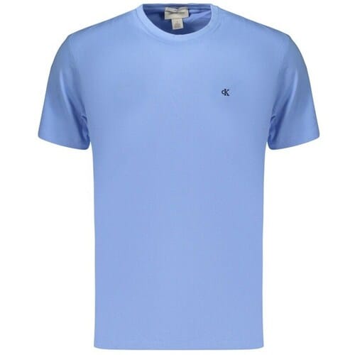 Calvin Klein Ss Classic Monogram Tee Blue Descent Taglia: XXL | Magliette basic Outlet | Uomo | Blu