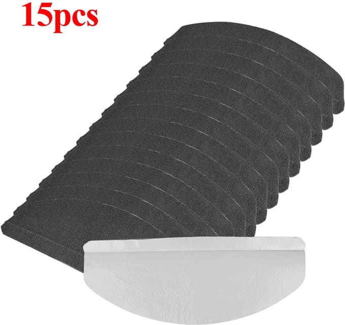 PIPIPOXER-15xTrapmatten- 65x21x4cm,Zwart