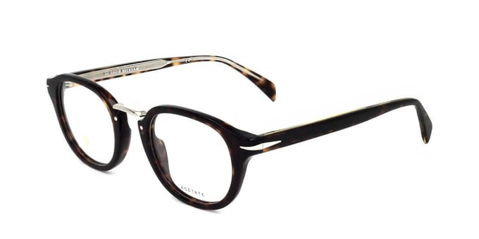 David Beckham DB 1086 Havana silver 48/23/145 MAN Brilmonturen