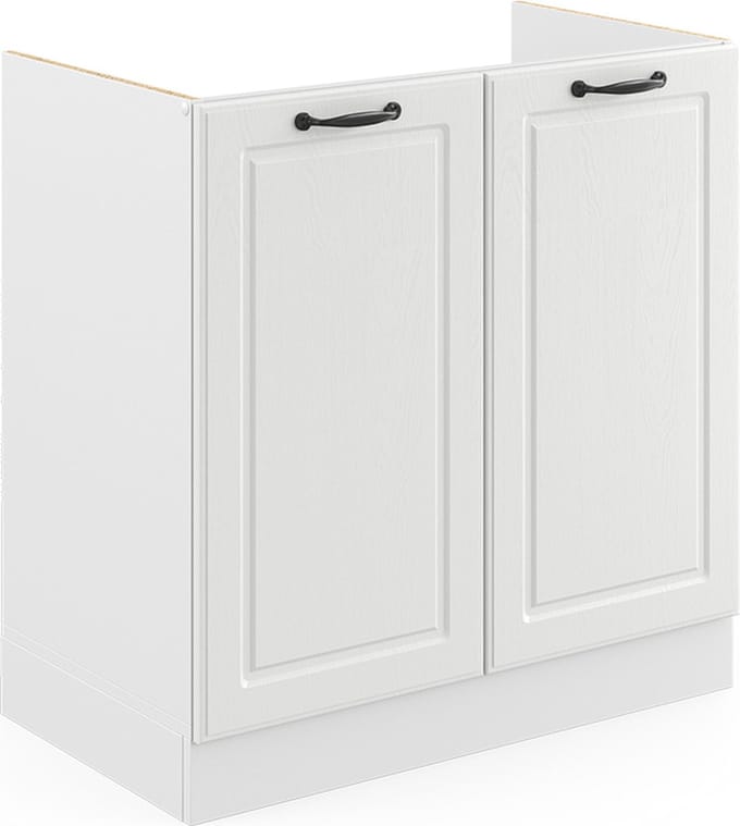 Vicco R-Line Wastafelkast – 80 cm zonder werkblad Wit Landhuis