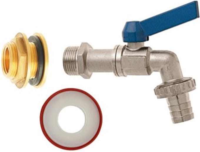 GEKA regenton aansluitset IG 1/2 inch x AG 3/4 inch