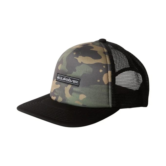 Quiksilver Classic Foam M&W Trucker Cap zwart