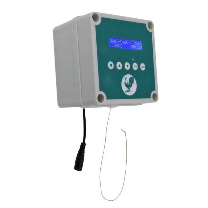 IP44 Automatische Kippenhok Deur Controller Timer Lichtsensor Afstandsbediening Kippenhok Deur blue