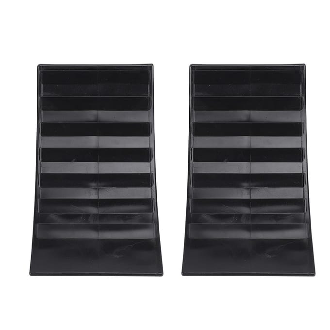 2 Stuks Zware Wielblok met Handvat Antislip Weerbestendig Verbeterde Veiligheid Verbeterde Grip gray